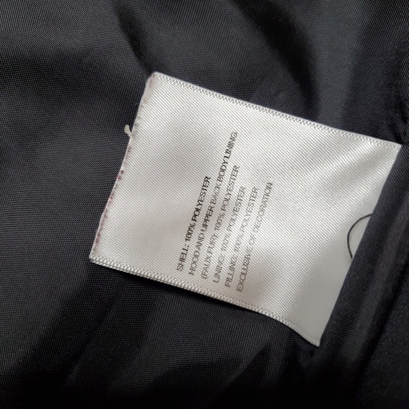 Laundry by Design Black Hooded Quilted Jacket Size OX - Picture 9 of 10